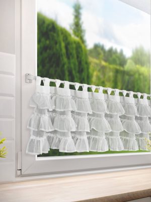 Zazdrostka gotowa LILIA na szelkach - kolor biały