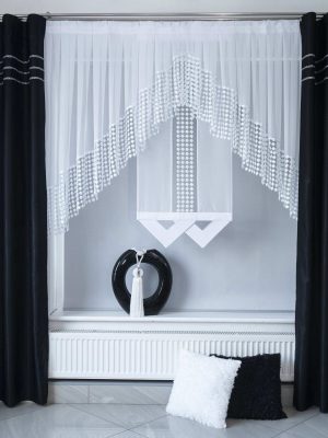 Ekran DWA TRÓJKĄTY z gipiurą